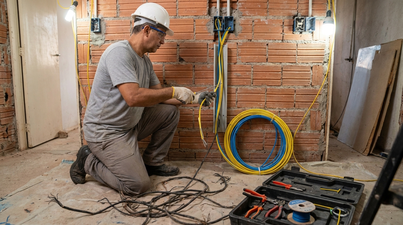 Adequação de Fiação em Divinópolis‑MG