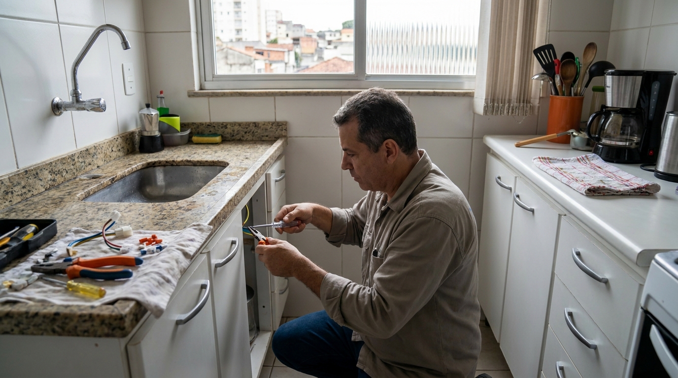 Troca de Torneira Elétrica em Divinópolis‑MG